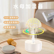 Aroma mother humidifier automatic rotation color night light household fog essential oil diffuser machine