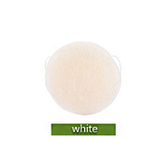 Natural Round Shap Konjac Sponge Face Cleaning Sponge