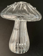 Glass Mushroom Vase Aromatherapy Vase Hydroponic Flower Arrangement Decoration Home Decoration Glass Creative Vase