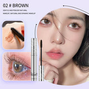 Mascara 3D Black Brown Lash Eyelash Brush Extension Long-wearing Eye Liner Pen Ultra-fine Waterproof Cosmetics Beauty Makeup