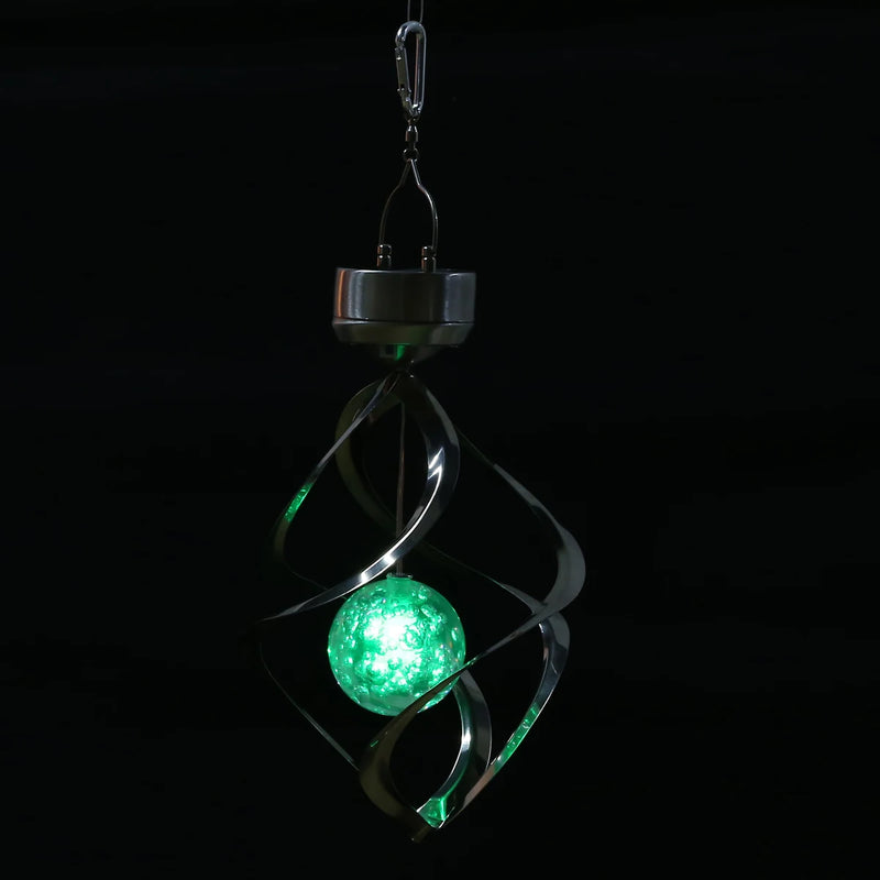 Solar wind chime light