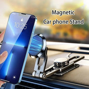 Universal 360  Degrees Rotation Magnetic Car Dashboard Cell Phone Holder Foldable Mount